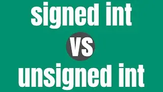 signed int vs unsigned int | difference between int and unsigned int in C programming in hindi
