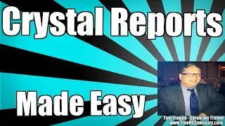 Crystal reports - creating running totals - how to create running totals in Crystal reports tutorial