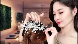 [ASMR] Doing Your Wedding Hair ~ Chinese & Western Styles