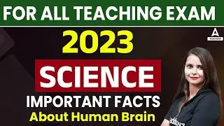 UPTET/SUPER TET Science Classes 2023 | Important Facts about Human Brain | By Kajal Chaudhary