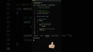 How To Print Hello World in C++ 