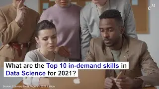 What are the TOP 10 in-demand skills in DATA SCIENCE for 2021?