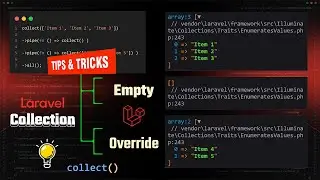 Laravel: Efficiently Empty/Override Laravel Collections | Set new collection hacks | collect()