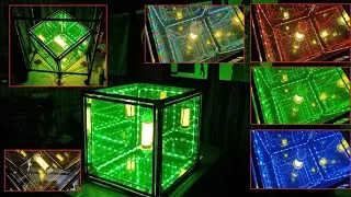 DIY Professional Led İllusion (infinity) Cube and Plugin -- LED İlizyon Küp ve Eklentileri Hakkında