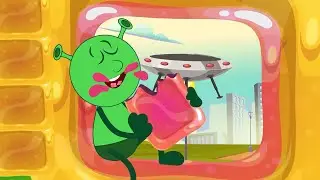 What if our Homes were made of Jelly? + more videos | #aumsum #kids #cartoon #whatif