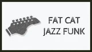 Fat Cat Jazz Funk Vamp Guitar Backing Track in B