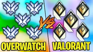 5 Overwatch Top500 VS 5 Radiant Valorant Players!