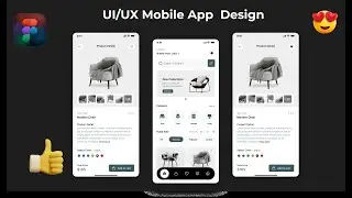 Mobile App Design UI UX with Prototype