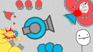 NEW TRAPPER AUTO TANK - NEW TAG MODE EPIC GAMEPLAY - Diep.io