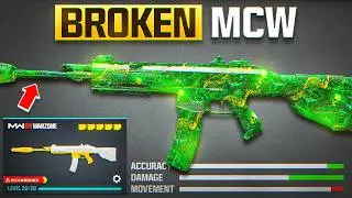 new *BROKEN* MCW LOADOUT in WARZONE SEASON 5! 👑 (Best MCW Class Setup) - MW3 Ranked