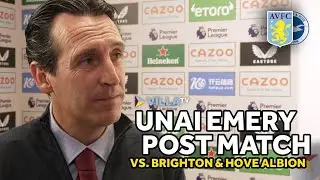 POST MATCH | Unai Emery on 2-1 Victory Over Brighton