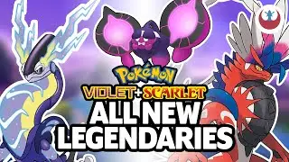 EVERY NEW LEGENDARY POKEMON!!! (Scarlet & Violet + Teal Mask & Indigo Disk DLC!)