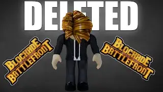 Roblox ST:Blockade Battlefront Is Getting Deleted?