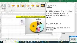 Become a Pro in making 3D pie charts in Excel