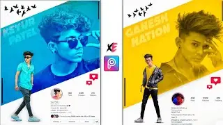 New DuaL Photo Editing in PicsArt || Picsart Editing New Style - Xyaa Edits🔥