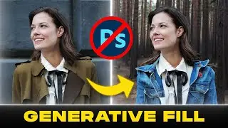 Adobe Generative Fill KOSTENLOS verwenden - kein Photoshop erforderlich!