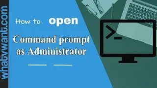 How to open command prompt as administrator in windows 10