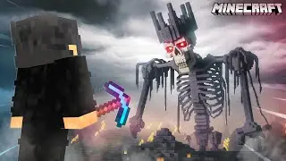 I FOUND THE SKELETON KING IN MINECRAFT...