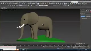 3DsMax Tutorials, Learn 3D Modeling an Elephant Animal from Scratch in 3dsmax ( Part 8)