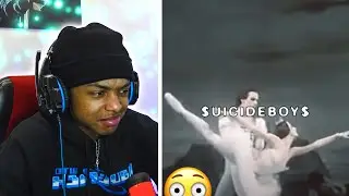 $UICIDEBOY$ - NO MATTER WHICH DIRECTION I'M GOING IN, I NEVER CHASE THESE HOES (Lyric Video) React