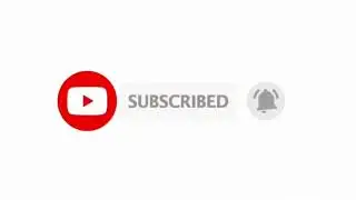 Subscribe Button intro with bell icon │ No Copyright │Youtube subscribe video with sound