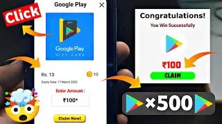 100% FREE Google play REDEEM CODE, Google redeem code, How to get free redeem code for play store