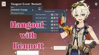 [Genshin impact] Hangout Event With Bennett Part 1 (Japanese Voice)