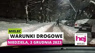 hej.mielec.pl TV: Stan dróg w Mielcu po ataku zimy