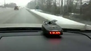 Beltronics RX968 КГипер vs Кордон в спину 200 метров
