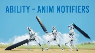 Unreal Engine 5 - Anim Notify Event Into Gameplay Ability -  Action RPG #82