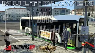 Heute das letzte Mal im #Bus | ETS2 TruckersMP via DBus World