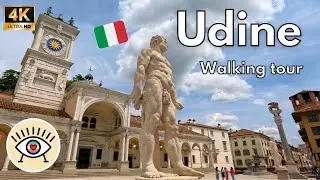 Caminando por Udine [4K] HDR 🏛️ Maravillas Italianas con Subtítulos