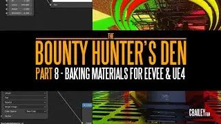 Blender to Unreal Engine 4 for VR - Part 8: Baking Materials for Eevee & Unreal Engine 4