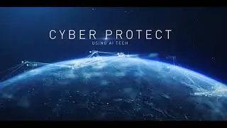 Digital Cyber Futuristic Earth Cinematic Title Opener | After Effects Template