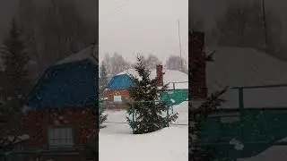 СНЕГ🌨️ЛЕТИТ И ЛЕТИТ
