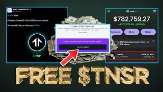 Claim Free $TNSR Token Airdrop (Tutorial)💰