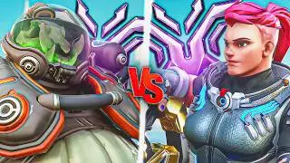 Top Tier Roadhog vs Top Tier Zarya | Overwatch 2