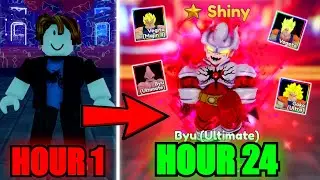 Starting Over and Spending 24 Hours To Obtain Every NEW Dragon Ball Z Unit In Anime Adventures..