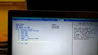 💻 Setup/BIOS и приоритет загрузки Lenovo IdeaPad 100S 🛠️