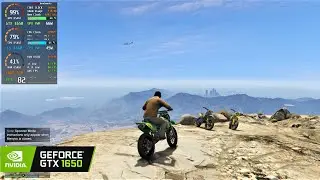 GTA 5: GTX 1650 + i5 4460 (1080p - Ultra Settings)