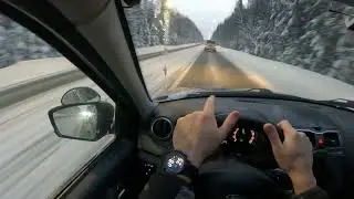 Зимняя трасса в -19. Новый регламент 01.04.24 мои комментарии. Тонкости движения на высокой скорости