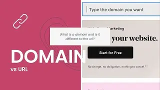 Domain & URL ▶ What are they?! Get Your Domain for your Website | Website Essentials