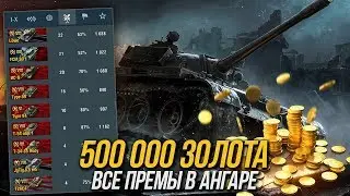 ЭТОТ ПАРЕНЬ НАКРУТИЛ 500 000 ЗОЛОТА!!! WoT Blitz