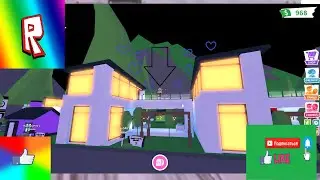 ADOPT ME / MY NEW HOUSE/АДОПТ МИ/ МОЙ МИЛАШНЫЙ ДОМ С  ОГРООООООООООМНЫМ БАССЕЙНОМ!