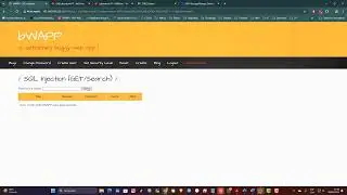 SQL & HTML Injection - DEMO