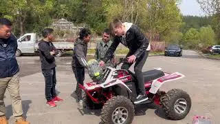 Мини фабрика квадроциклов в Китае и новая модель электроквадроцикла