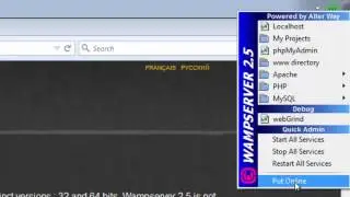 WAMP Server Basic installation on windows quick reference.