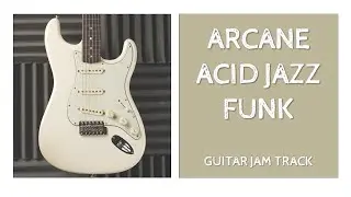 Arcane Acid Jazz Funk Guitar Backing Track in G Minor Dorian