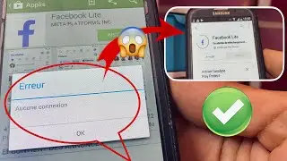 Error no connection on Play Store