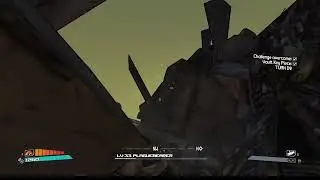 driving where you're not supposed to be able to in the rust commons (borderlands)